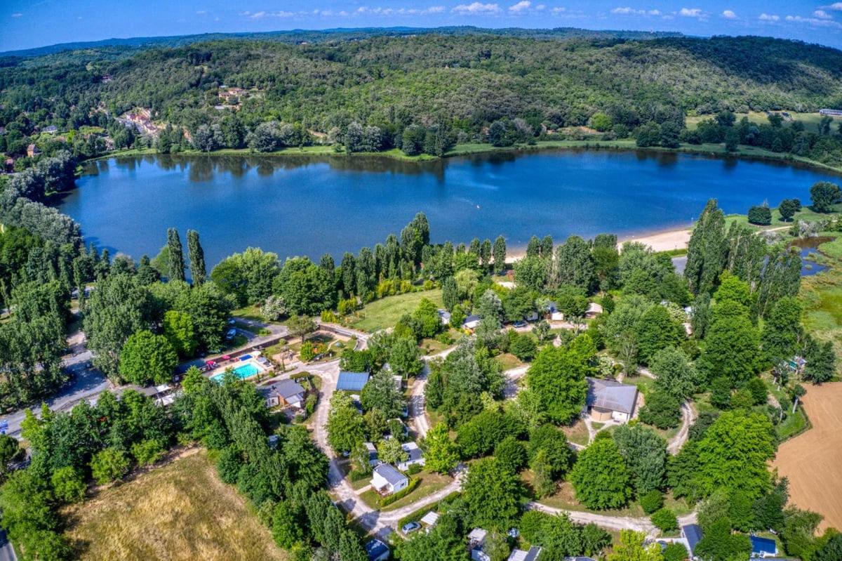Camping Du Lac De Groléjac Exteriör bild