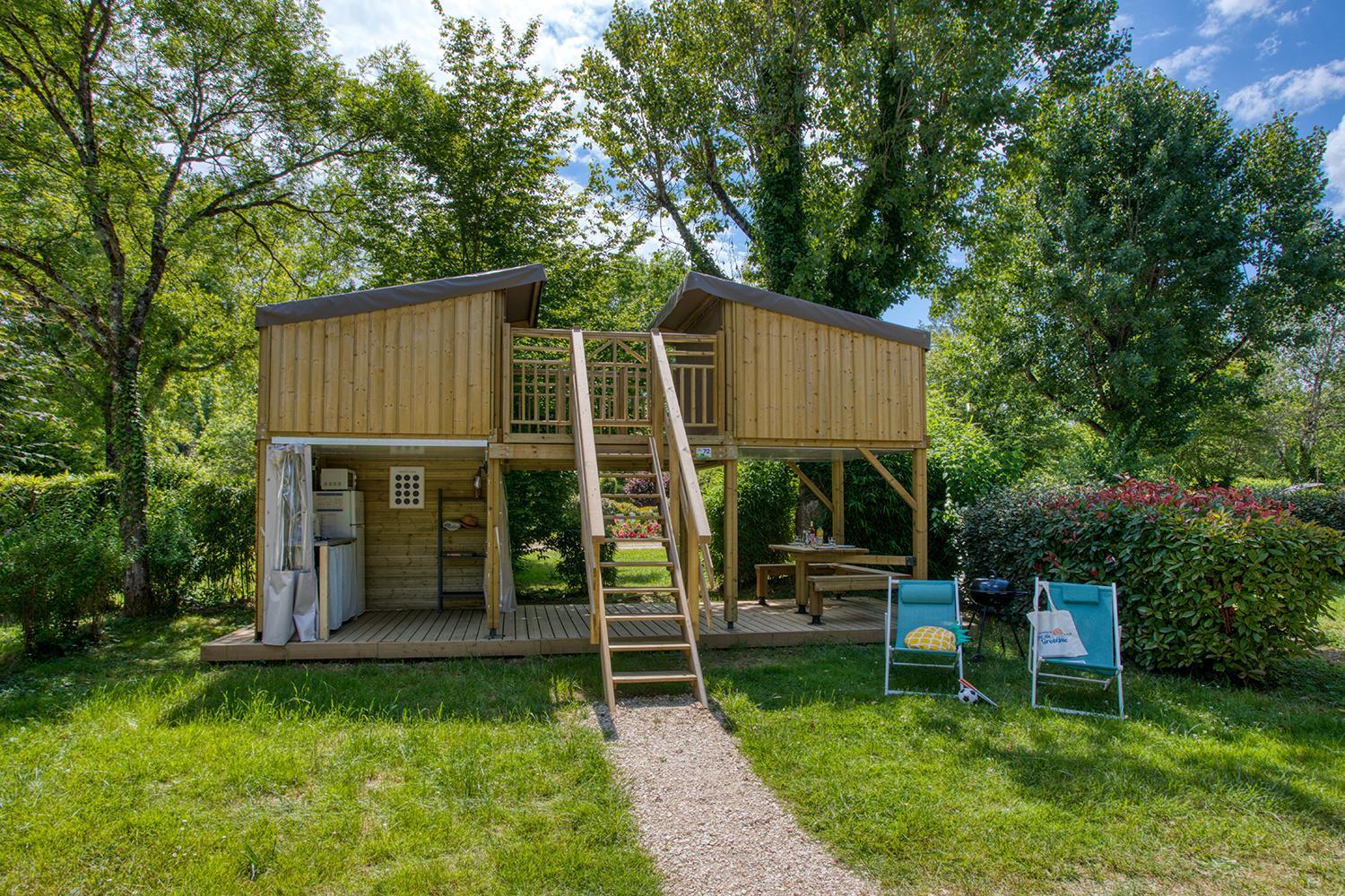 Camping Du Lac De Groléjac Exteriör bild